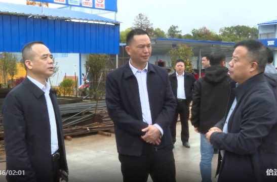 向子顺深入重点工业企业走访调研