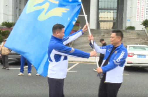 祁阳向阳队举行出征仪式 全力迎战永超联赛客场

