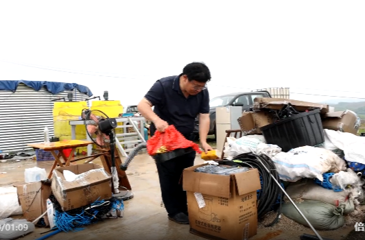 祁阳顾君油茶基地水肥一体化泵房遭强对流天气损毁