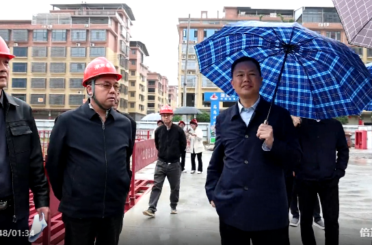 向子顺调研教育领域重点项目建设