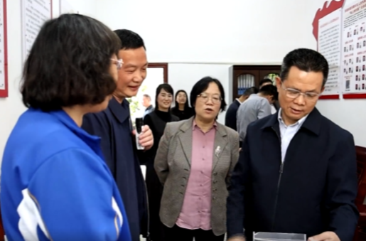 海南省人大常委会专职委员周安伟来祁调研人大信访工作