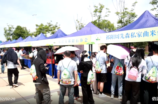 健步同行赏美景 集市荟萃促消费