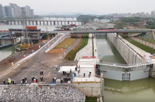 湘江永州至衡阳三级航道建设三期工程浯溪二线船闸主体等工程通过交工验收