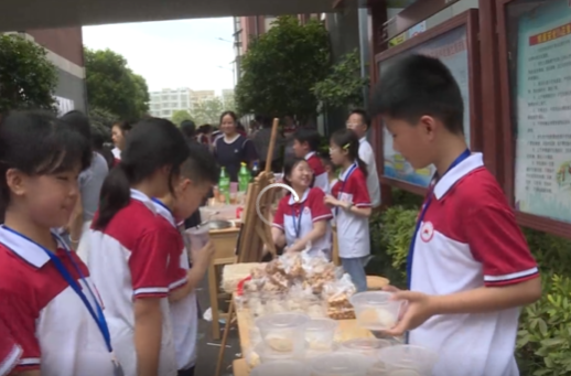 祁阳：向阳学校举办庆六一·“中国美食汇”活动