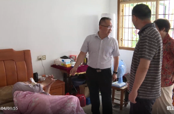 唐习文赴龙山街道开展“七一”走访调研