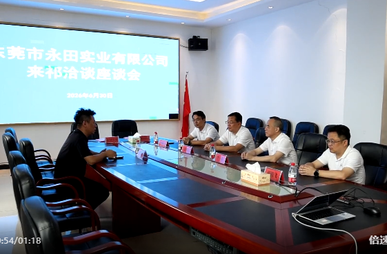 天南地北祁阳人 | 东莞市永田实业模具项目签约落地祁阳高新区