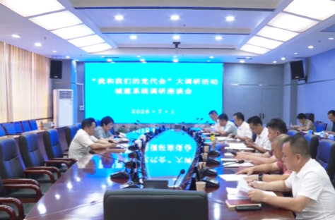 祁阳市开展“我和我们的党代会”城建系统调研座谈