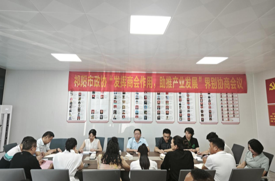 祁阳市政协召开“发挥商会作用，助推产业发展”界别协商会议