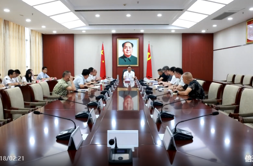 蒋崇华主持召开祁阳市信访工作联席会议