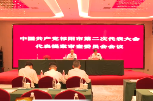 聚焦党代会 奋进新征程 | 中国共产党祁阳市第二次代表大会代表提案审查委员会会议召开