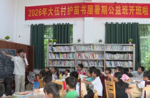 贯彻党代会 建功新祁阳 | 梅溪镇大伍村：书屋阵地搭建暑期课堂 “崇教善治”织密乡村育人网
