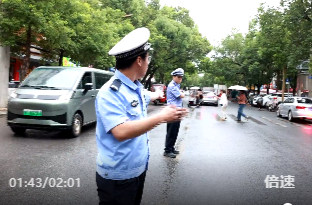 金秋开学季 | 祁阳交警织密校园交通安全防护网