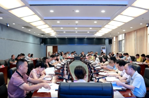 祁阳市经营主体帮联服务工作调度会召开