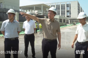 向子顺督导检查安全生产工作