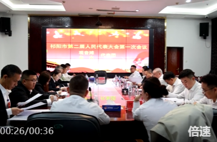 祁阳市人大代表继续开展分组讨论