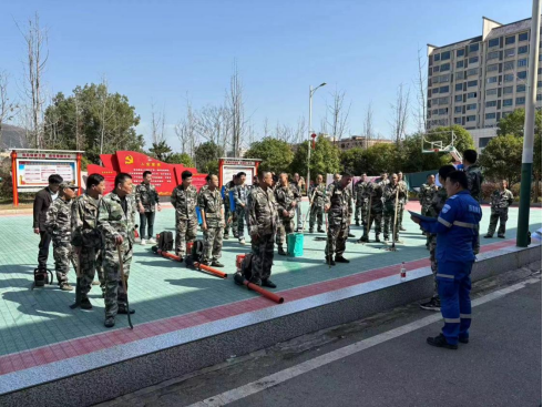 祁阳市森防办指导各镇（街道）开展森林防灭火应急演练