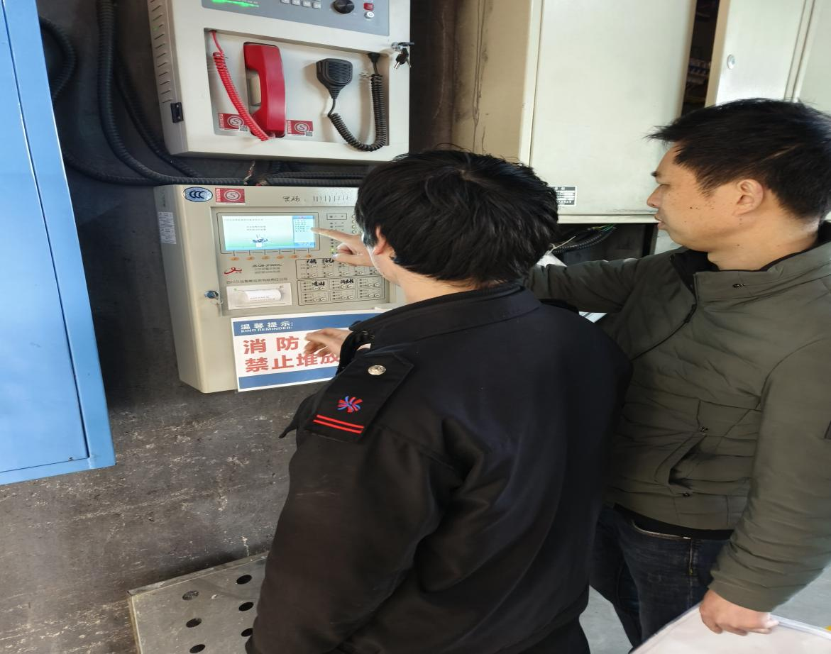 浯溪街道携手消防专家进行消防隐患专业检查