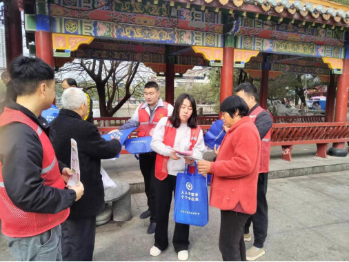 （文明新风在祁阳）祁阳市应急管理局开展安全宣传“进社区”志愿服务活动