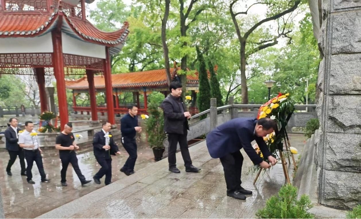 祁阳市退役军人事务局开展“铸魂·2024·清明祭英烈”系列活动