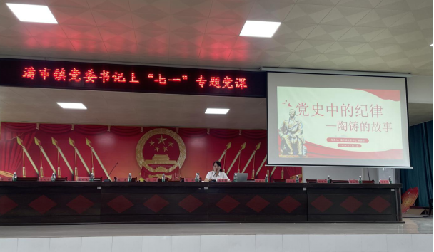 潘市镇开展庆“七·一”系列活动