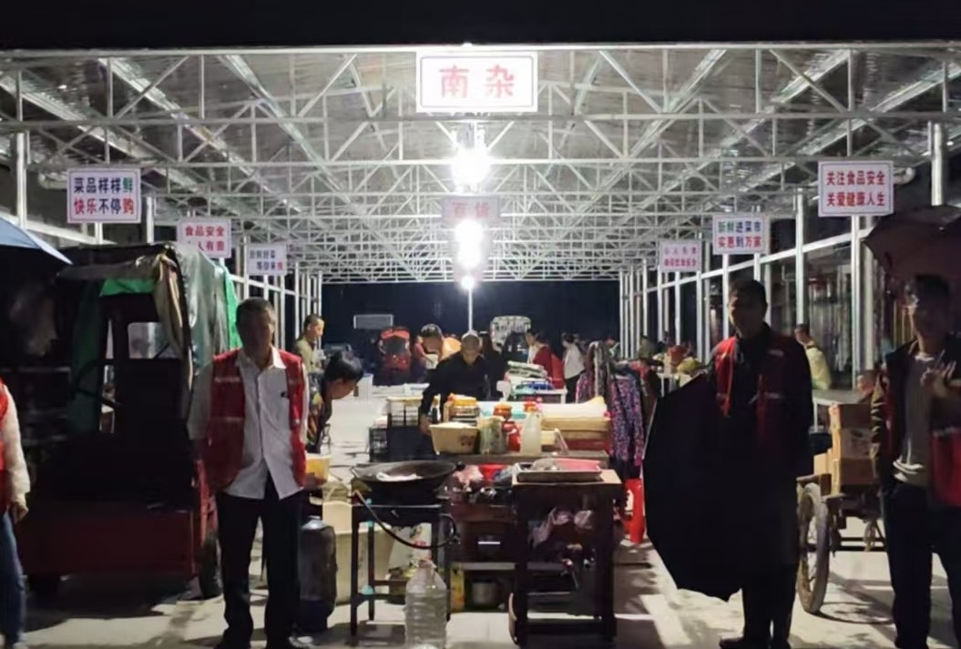 白水镇：联丰村市场改造，党建引领促发展