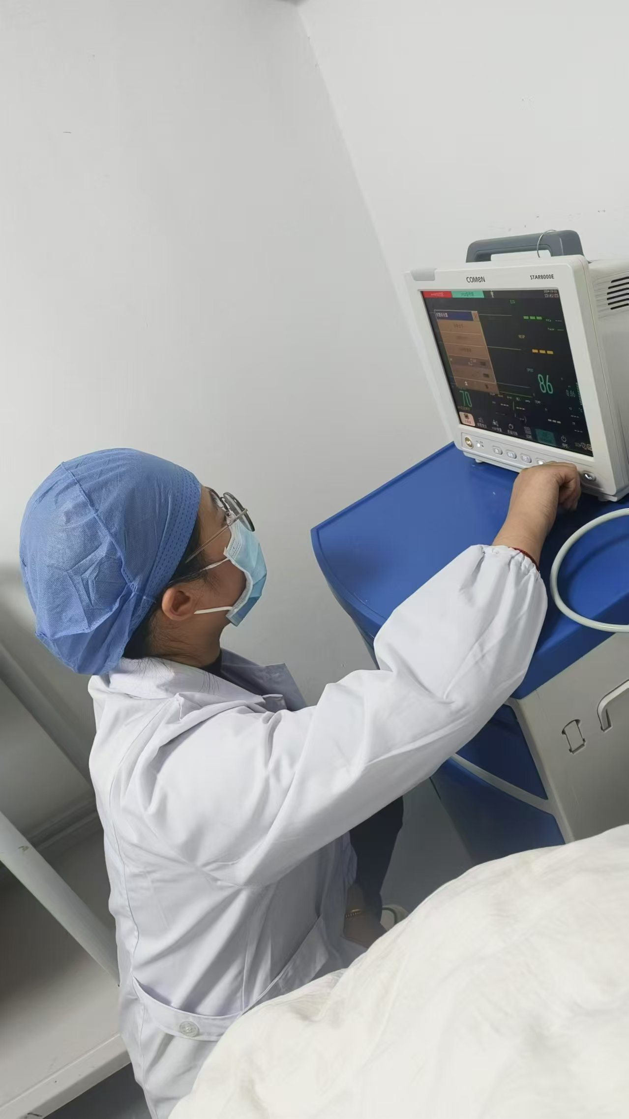 提升护理技能，保障患者安全  长虹街道社区卫生服务中心护理部举行 心电监护操作考核
