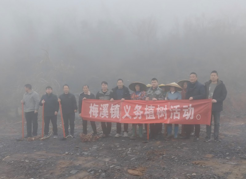梅溪镇：春来植树添新绿  共谱生态新华章
