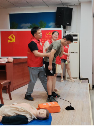 守护生命 ，“救”在身边——进宝塘镇开展防溺水“现场救护第一目击者”培训