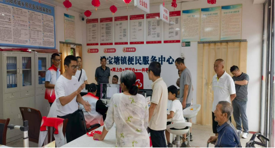 祁阳市进宝塘镇开展“服务零距离 关爱暖人心”残疾认证行动