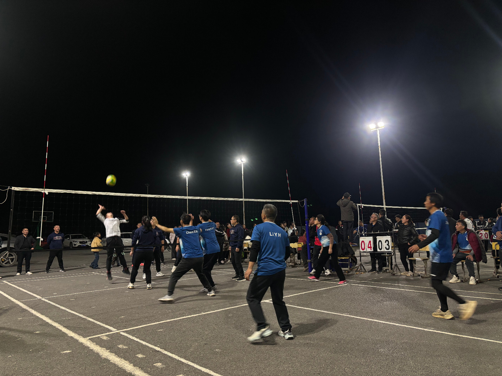 热血排球燃激情  赛场涿鹿展锋芒