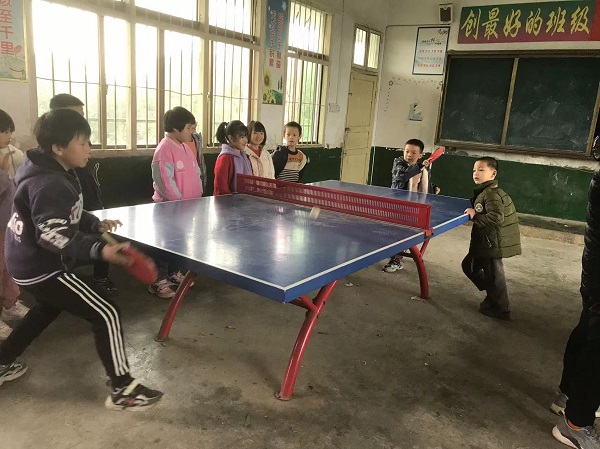 羊角塘镇福和完小：挥拍逐梦，“乒”出少年风采