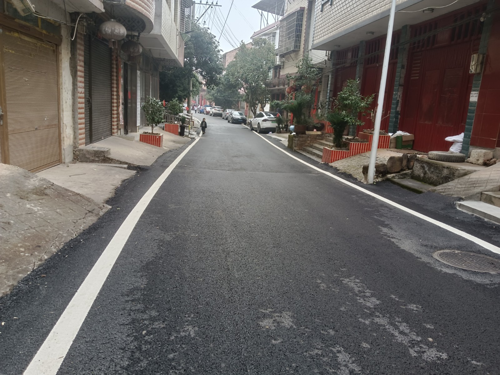 白水镇：旧路换新装，老街迎新生