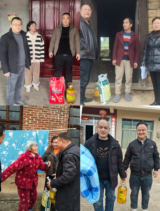 观音滩镇：温暖同行迎新春 走访慰问暖民心