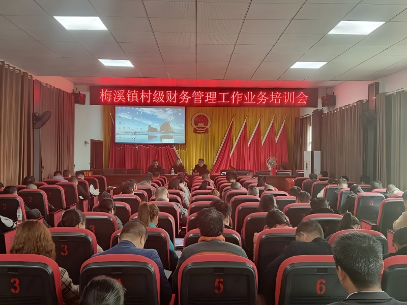 梅溪镇开展村级财务管理工作业务培训，筑牢管理根基