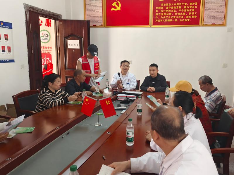 祁阳梅溪：华塘村农家书屋开展卫生健康讲座 守护老年群体健康