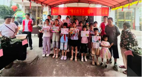 农家书屋润童心 书香端午伴成长——祁阳市进宝塘镇荷叶村开展青少年阅读实践活动